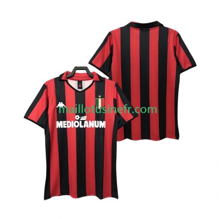 Maillot de Foot AC Milan 1989 Domicile Retro 1988
